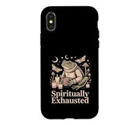 Custodia per iPhone X/XS Rana spiritualmente esausta