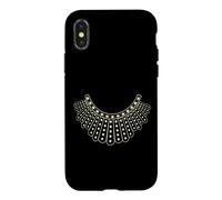 Custodia per iPhone X/XS RBG Ruth Bader Ginsburg Dissent Collar modello