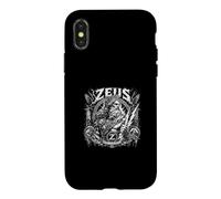 Custodia per iPhone X/XS Re dell'Olimpo Zeus leggenda greca Thunder Power