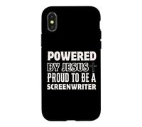 Custodia per iPhone X/XS Realizzato da Jesus Orgoglioso di essere lo sceneggiatore Christian