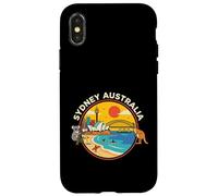 Custodia per iPhone X/XS Regalo turistico della città souvenir di Sydney, Australia, viaggio di andata e ritorno