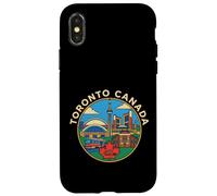Custodia per iPhone X/XS Regalo turistico della città souvenir di Toronto, Canada, viaggio di andata e ritorno
