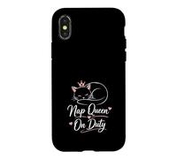 Custodia per iPhone X/XS Regina della Pennichella Gatti