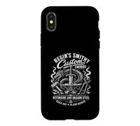 Custodia per iPhone X/XS Regins Smithy - Spade personalizzate in acciaio forgiato a forma di drago