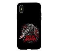 Custodia per iPhone X/XS Regola la tempesta Rusla Viking Norse Berserker