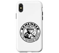 Custodia per iPhone X/XS Remember Only You Vintage Smokey Bear Officially Licensed