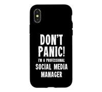 Custodia per iPhone X/XS Responsabile dei social media