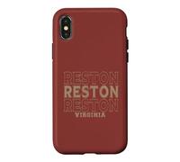 Custodia per iPhone X/XS Reston Virginia d'epoca