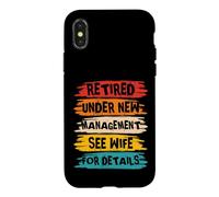 Custodia per iPhone X/XS Retired Under New Management See Wife For Details