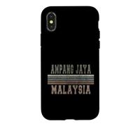 Custodia per iPhone X/XS Retro Ampang Jaya Malesia