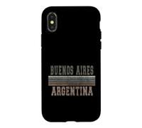 Custodia per iPhone X/XS Retrò Buenos Aires Argentina