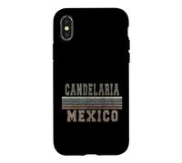 Custodia per iPhone X/XS Retro Candelaria Messico