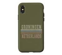 Custodia per iPhone X/XS Retro Groningen Paesi Bassi