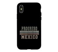 Custodia per iPhone X/XS Retro Progreso Messico