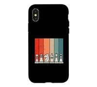 Custodia per iPhone X/XS Retro Regalo abbinato per giocatore di scacchi, Scacco matto