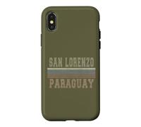 Custodia per iPhone X/XS Retrò San Lorenzo Paraguay