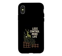 Custodia per iPhone X/XS Rewild Nature Rewilding Movimento Eco Attivista Mindful Earth