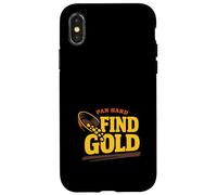 Custodia per iPhone X/XS Ricerca dell'oro Prospezione delle miniere d'oro