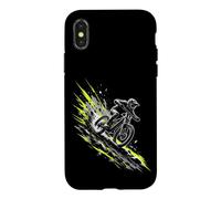 Custodia per iPhone X/XS Rider di mountain bike Downhill Extreme MTB Freeride
