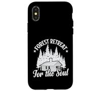 Custodia per iPhone X/XS Ritiro nella foresta per l'anima