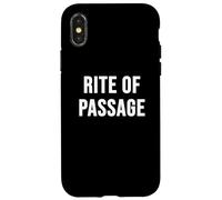 Custodia per iPhone X/XS Rito di Passaggio