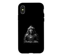 Custodia per iPhone X/XS Ritratto del conquistatore dell'imperatore mongolo Dschingis Khan