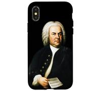 Custodia per iPhone X/XS Ritratto del grande compositore Johann Sebastian Bach