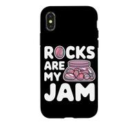 Custodia per iPhone X/XS Roccia Tumbling Hobbyist pietre lucidate e arte lapidaria