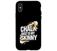 Custodia per iPhone X/XS Rock Climbing Bouldering Chalk Dust Is My Skinny
