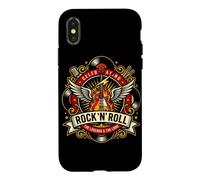 Custodia per iPhone X/XS Rock n Roll Le leggende e il forte