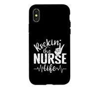 Custodia per iPhone X/XS Rockin' the Nurse Life