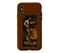 Custodia per iPhone X/XS Rocky III Come On Rock, Push Yourself