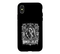 Custodia per iPhone X/XS Romeo e Giulietta Star andCrossed Forever Shakespeare Tragedy