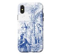 Custodia per iPhone X/XS Romeo Juliet Shakespeare Hamlet Book Lover Bookworm Cute