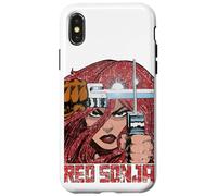 Custodia per iPhone X/XS Rosso Sonja Walter Simonson Comic Legends Redhead Art Warrior
