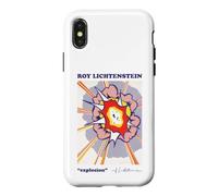 Custodia per iPhone X/XS Roy Lichtenstein Explosion, grafica pop art retrò