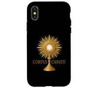Custodia per iPhone X/XS Sacra Eucaristia cattolica del Corpus Domini