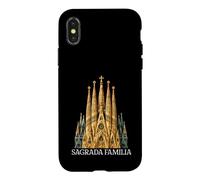 Custodia per iPhone X/XS Sagrada Familia Barcellona Spagna Basilica Architettura