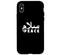 Custodia per iPhone X/XS Salam Peace - Calligrafia araba