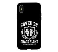 Custodia per iPhone X/XS Salvati per sola grazia Efesini 28-9 Fede cristiana