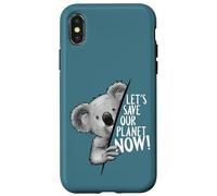 Custodia per iPhone X/XS Salviamo il pianeta | Koala protezione del clima