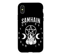 Custodia per iPhone X/XS Samhain Wicca Wiccan Witchy Vibes Celtico Festival Occultismo