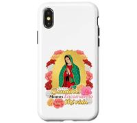 Custodia per iPhone X/XS Santa María de Guadalupe, La Morenita del Tepeyac