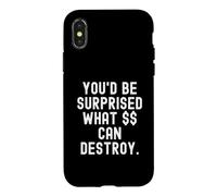 Custodia per iPhone X/XS saresti sorpreso di ciò che può distruggere Witty Observational