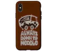 Custodia per iPhone X/XS Scooby-Doo Down To Meddle