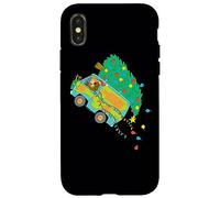 Custodia per iPhone X/XS Scooby-Doo Oh Christmas Tree