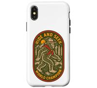 Custodia per iPhone X/XS ScoutSquatch! Hide & Seek World Champion Bigfoot Scout