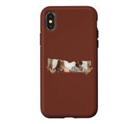 Custodia per iPhone X/XS Scuola di Atene - Platone e Aristotele - Regalo filosofo
