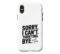 Custodia per iPhone X/XS Scusa se non posso dire addio Divertente umorismo da negozio dell'usato