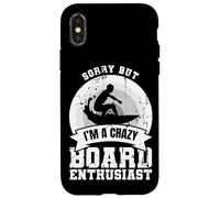 Custodia per iPhone X/XS Scusate, ma sono un appassionato di lavagne impazzite